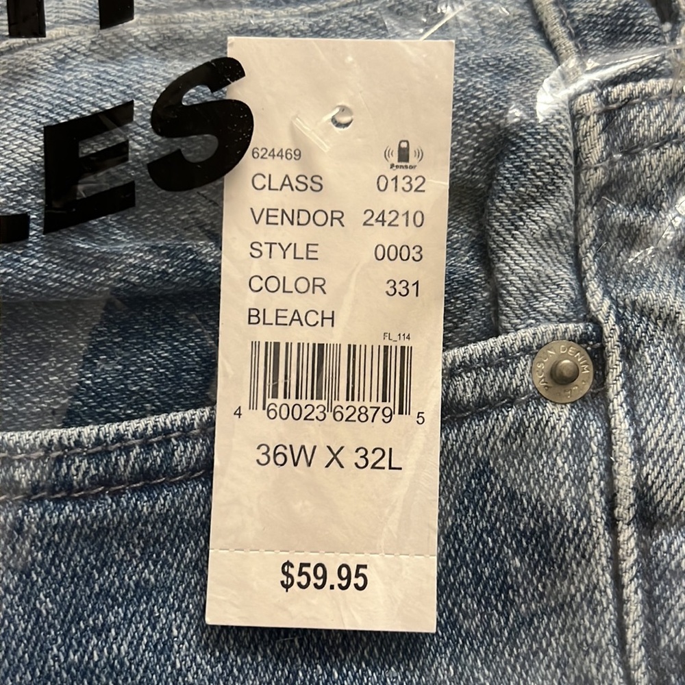 💥3/$30💥NWT - PacSun Jett Stacked Skinny Comfort Jeans, Bleach - 36Wx32L - Picture 6 of 8